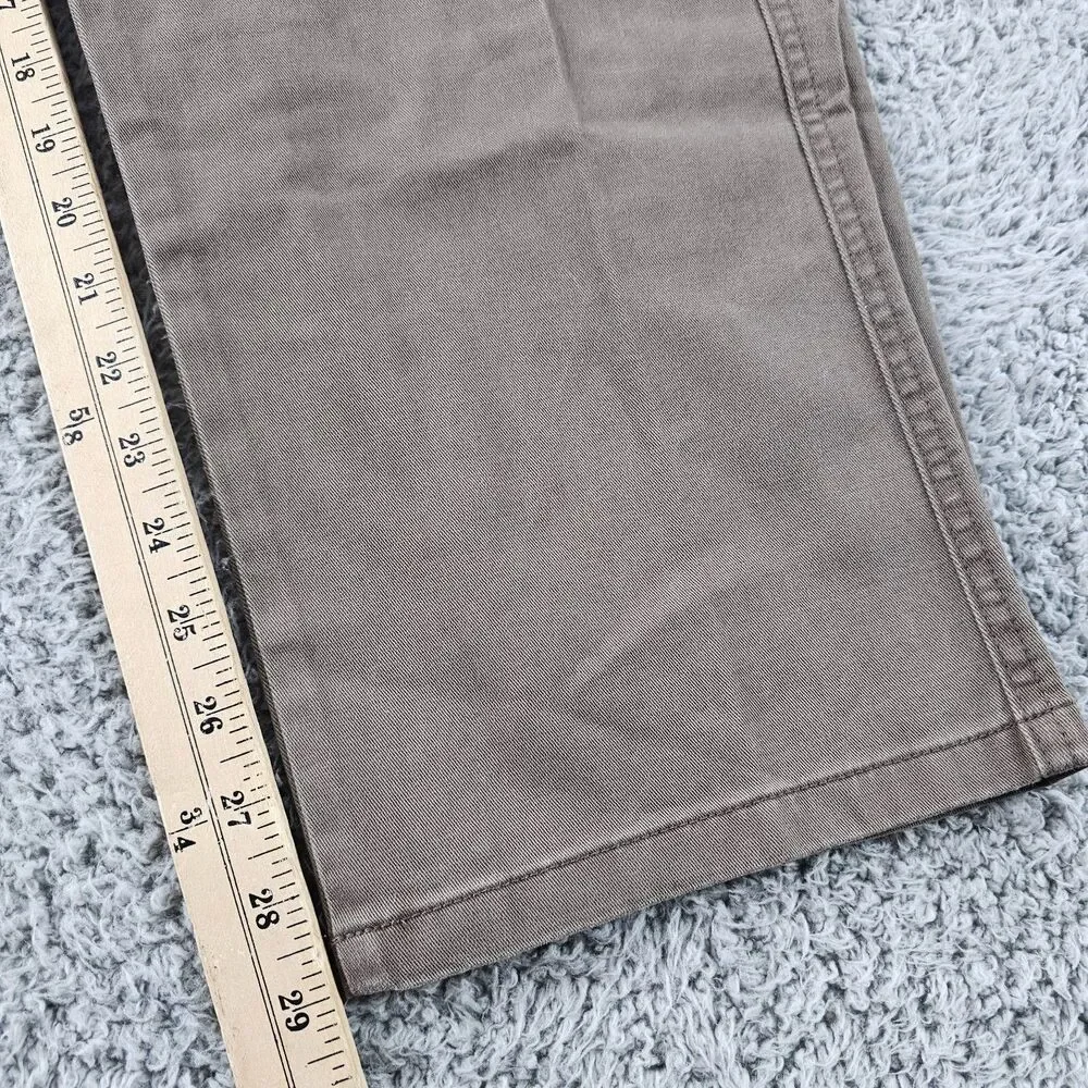Joseph Abboud Pants 40x29 Khaki Brown Chino Comfort Stretch Preppy Casual NWT